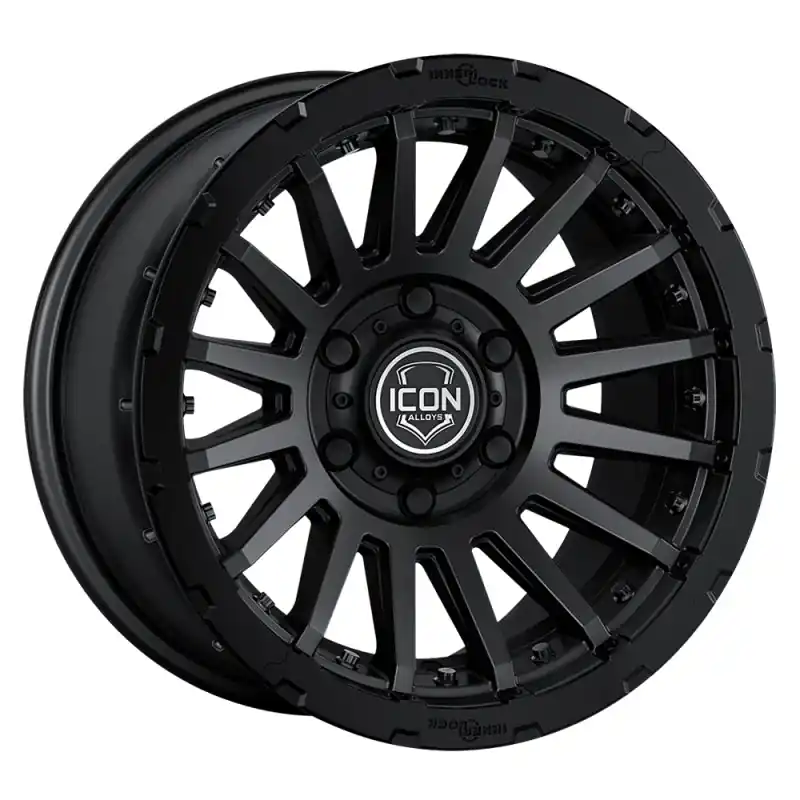 ICON Recon Pro 17x8.5 6 x 135 6mm Offset 5in BS 87.1mm Bore Satin Black Wheel Bargain
