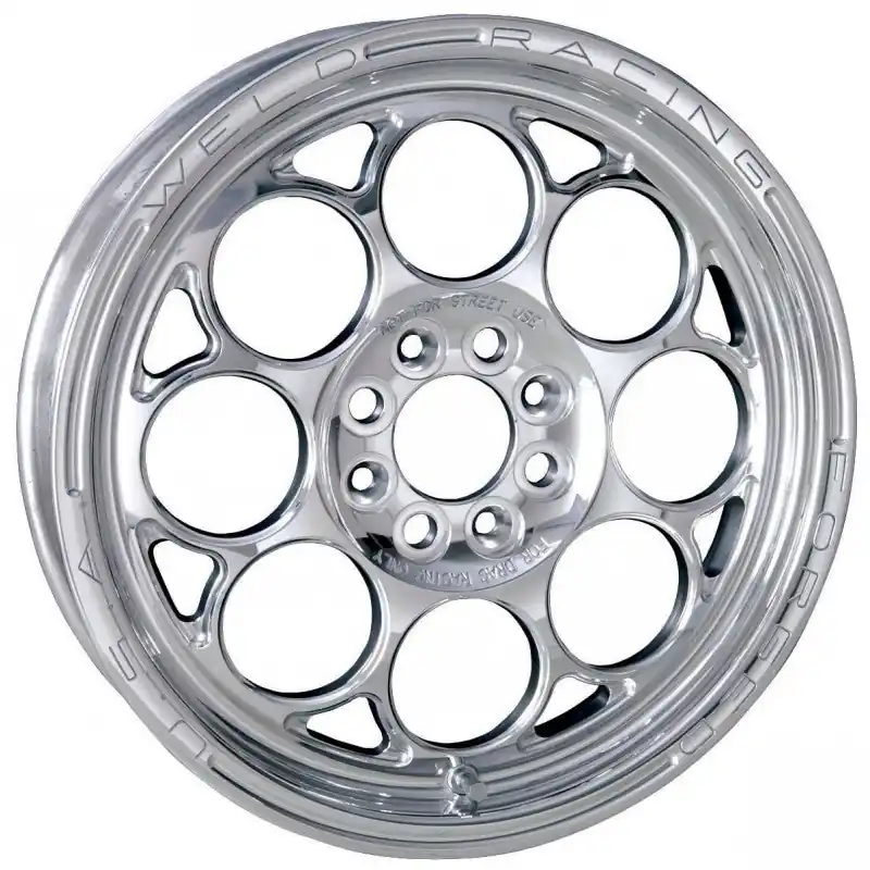Weld Rodlite 15x10 / 5x4.5 & 4.75 BP / 4.5in. BS Polished Wheel - Non-Beadlock Brand New