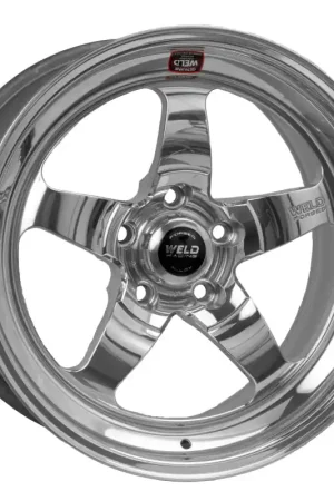 Weld S71 17x9 / 5x4.5 BP / 5.9in. BS Polished Wheel (Low Pad) - Non-Beadlock Big Sale