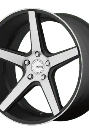 KM685 20X8.5 5X120 S-BLK MACH 35MM Super Sale