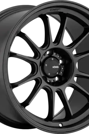 Konig Hypergram 18x12 5x114.3 ET20 Matte Black Wheel Editor’s Pick