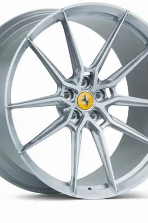 Vossen x Novitec NF9 22x12in - 5x114.3 BP - ET42 - Brushed Gloss Clear Ferrari GTC4Lusso Rear Wheel Authentic