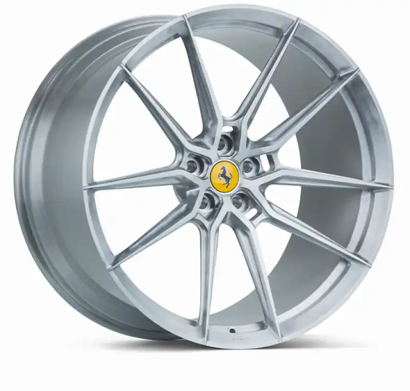 Vossen x Novitec NF9 22x12in - 5x114.3 BP - ET42 - Brushed Gloss Clear Ferrari GTC4Lusso Rear Wheel Authentic