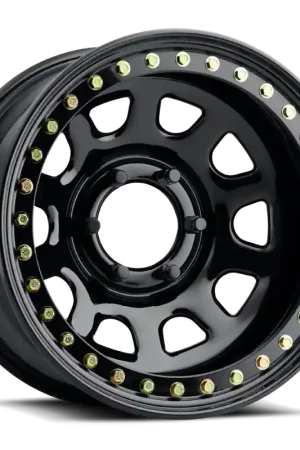 Raceline RT51 Daytona Rock 17x8in/5x139.7 BP/-25mm Offset/107.95mm Bore - Gloss Black Beadlock Wheel Get Yours