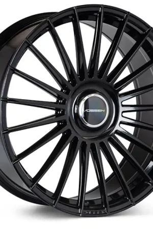 Discount Vossen HF-8 22x10.5 / 5x112 BP / ET25 / 66.5 CB / Deep - Gloss Black Wheel