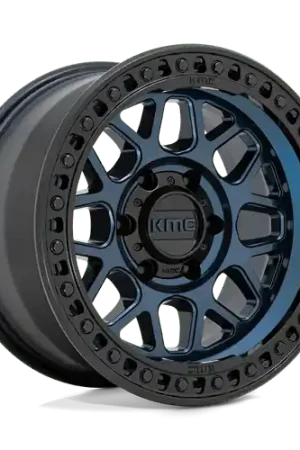 Warranty Included GRS 17X8.5 8X180 124 +0 MN-BLUE GBLK-LP