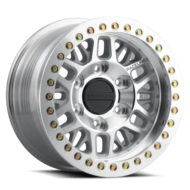 Raceline RT951M Ryno 17x9in / 8x170 BP / -12mm Offset / 130.81mm Bore - Machined Beadlock Wheel Free Shipping