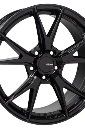 Enkei Phoenix 17x7.5 45mm Offset 5x100 72.6mm Bore Gloss Black Wheel Buy Direct