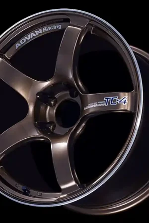 Advan TC4 17x6.5 / +40 Offset / 4x100 / 63mm Bore / Umber Bronze Metallic and Ring Clearance