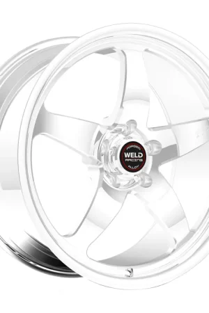 Modern Weld S71 20x8 / 5x4.75 BP / 5.9in. BS Polished Wheel (Medium Pad) - Non-Beadlock