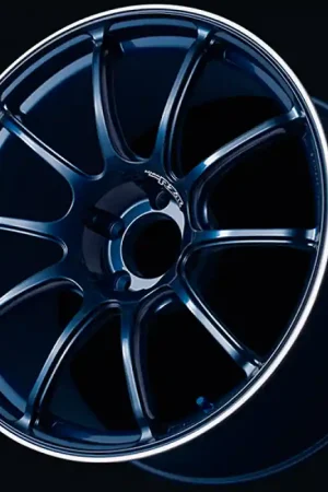 Advan RZII 17x7.5 / +48 Offset / 5x114.3 / 73mm Bore / Racing Indigo Blue and Ring Limited Offer