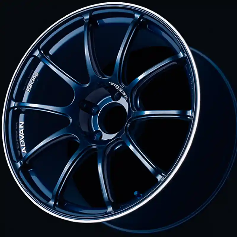 Advan RZII 15x6.0 / +45 Offset / 4x100 / 63mm Bore / Racing Indigo Blue and Ring One Day Deal