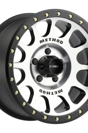 Handmade Method MR305 NV 16x8 0mm Offset 5x4.5 83mm CB Machined/Black Street Loc Wheel