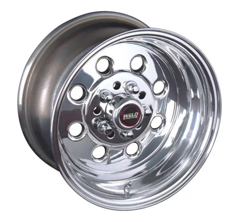 Weld Draglite 15x3.5 / 4x108 & 4x4.5 BP / 1.375in. BS Polished Wheel - Non-Beadlock Holiday Sale