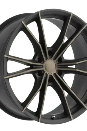 BRZON 18X8.5 5X120 M-BLK-MCH-DDT 35MM Last Chance