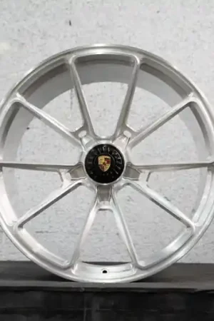 Wholesale Vossen X Champion RS92 21X9 / ET44 / Brushed Gloss Clear Wheel- Centerlock / 911 Turbo 991 - Front