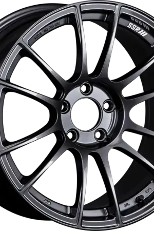 Fast Shipping SSR GTX04 19x9.5 5x120 38mm Offset Dark Gunmetal Wheel