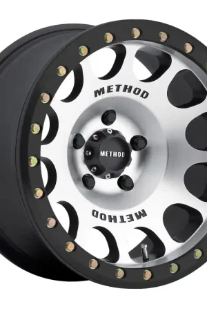 Method MR105 Beadlock 17x9 -38mm Offset 6x5.5 108mm CB Machined w/Matte Black Ring Wheel New Release
