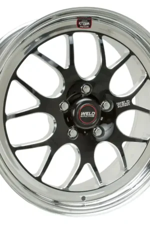 Weld S77 18x10 / 5x4.5 BP / 6.2in. BS Black Wheel (Medium Pad) - Non-Beadlock Bargain