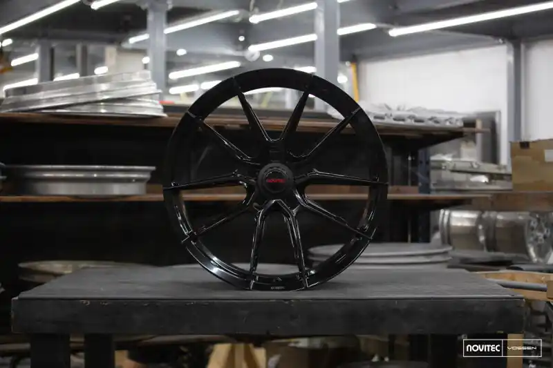 Reduced Price Vossen x Novitec NF10 21x12in - 5x114.3 BP - ET20 - Gloss Black Ferrari SF90 Rear Wheel