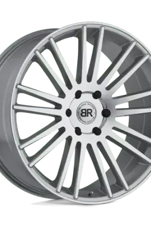 BRKRG 24X10 6X5.5 SLVR-MIR 25MM Professional Grade