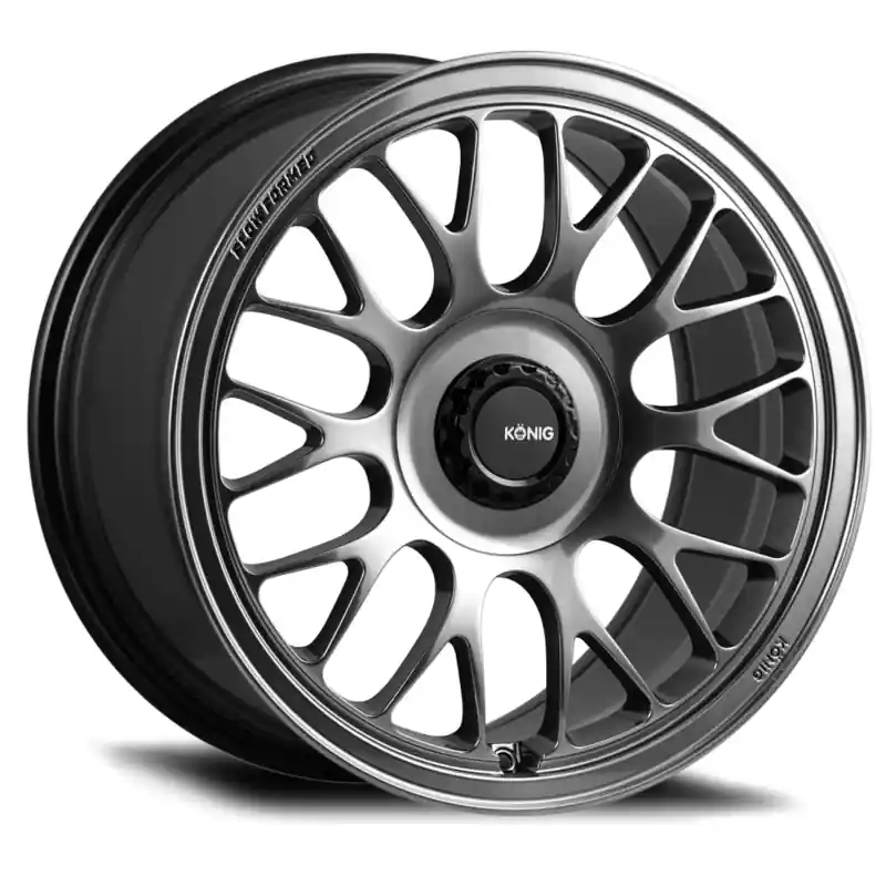Flash Sale Konig MRK1 17X8 5X100 ET36 Hyper Carbon - Gloss Black Gear Cap/Logo/Cover Plate