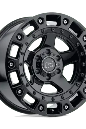 Hot Picks BRCNC 17X9.5 6X5.5 G-BLK-SSBLT -18MM
