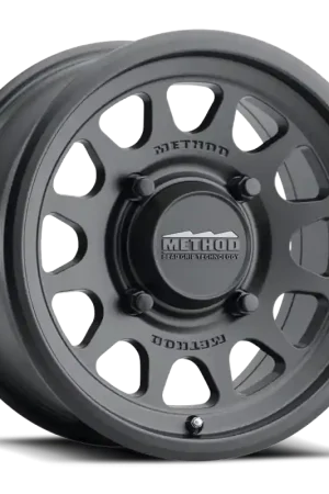 Method MR414 Bead Grip 15x7 / 5+2/38mm Offset / 4x136 / 106mm CB Matte Black Wheel Order Now