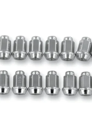 Hassle-Free Returns Raceline Conical Lug Nuts - 10mm x 1.25 - 16 Pack - Chrome