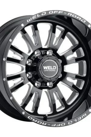 Weld Slingblade 20x10 8x170 ET-18 BS4.75 Gloss BLK MIL 125.1 Wheel Exclusive Offer