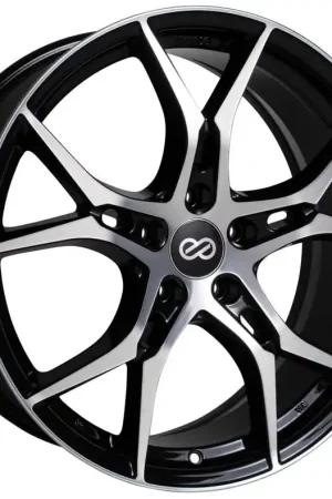 Don’t Miss Out Enkei Vulcan 19X8.0 35mm Offset 5x114.3 Bolt 72.6mm Bore Black Machined Wheel