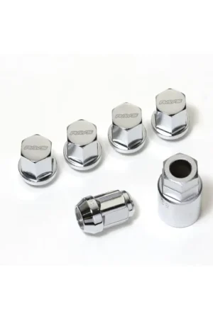 Rays 19 Hex Lock & Lug Nut Set M14x1.5 - Chrome One Day Deal