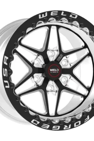 Buy Today Weld S81 17x10 / 5x4.75 BP / 8.3in. BS Black Wheel - Blk SBL MT (Med Pad)