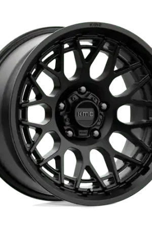 KM722 TECHNIC 18X9 5X5.0 S-BLK +18 Same Day Shipping