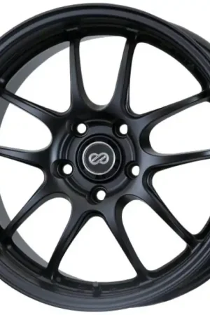 Enkei PF01 18x9.5 5x114.3 35mm Offset Black Wheel Crafted