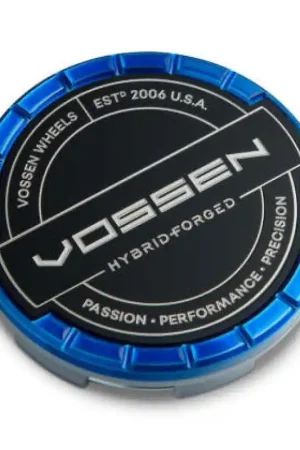 Vossen Billet Sport Cap 1.0 - Small - Hybrid Forged - Transparent Blue Genuine