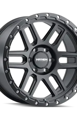 Exclusive Mayhem 8304 Delta 20x9 / 8x180 BP / 0mm Offset / 124.2mm Hub Matte Black Wheel