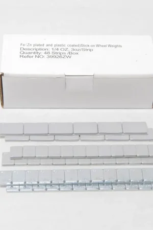 Popular Wheel Mate 1/2oz Low Profile Wheel Weight - Grey