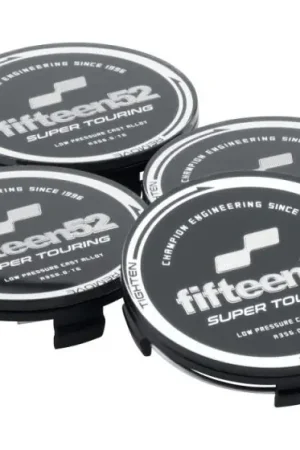 Trending fifteen52 Super Touring (Chicane/Podium) Center Cap Set of Four - Black/Chrome