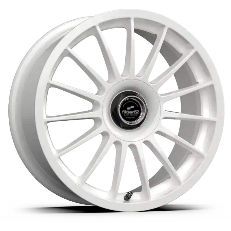 Modern fifteen52 Podium 18x8.5 5x100/5x114.3 35mm ET 73.1mm Center Bore Rally White Wheel