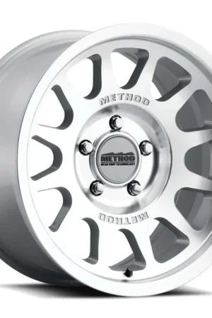 Editor’s Pick Method MR703 Bead Grip 17x8.5 0mm Offset 8x6.5 130.81mm CB Machined/Clear Coat Wheel
