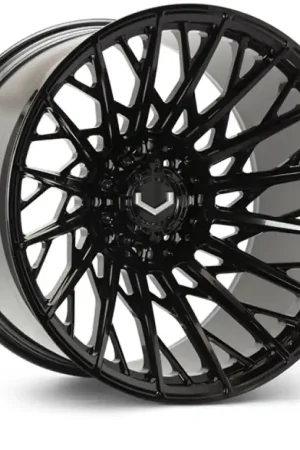 Vossen VFX-02T 22x12 - 6x135 - ET44 - Ultra Deep - 87.1 - Gloss Black Wheel Limited Edition