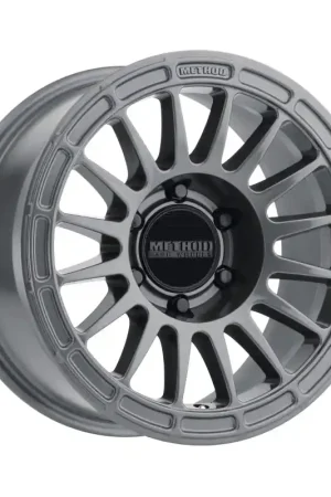 Method MR314 17x7.5 +25mm Offset 6x5.5 106.25mm CB Gloss Titanium Wheel Free Returns