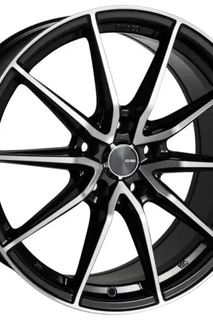 Enkei DRACO 18x8.0 5x114.3 35mm Offset 72.6mm Bore Black Machined Wheel Buy Today