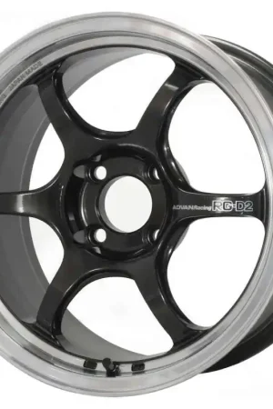 Last Chance Advan RG-D2 15X8.0 / +35 / 4x100 / Machining and Black Gunmetallic