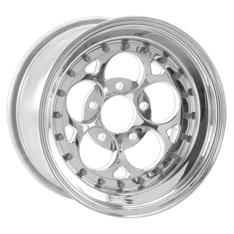 Certified Weld Magnum III 15x4 / 5x4.5 BP / 1.5in. BS Polished Wheel - Non-Beadlock
