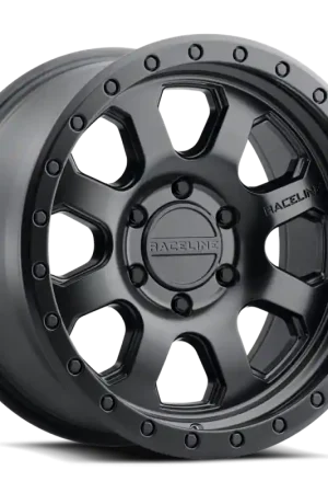 Trending Raceline 959B Avenger 2.0 17x8.5in / 6x139.7 BP / 106.1mm Bore - Satin Black Wheel