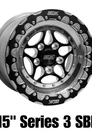 Belak 15x8 / 5in BS / 5x100 BP / High Pad / Series 3 Wheel - Non-Beadlock Mega Sale