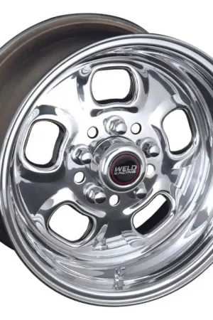 Weld Rodlite 15x6 / 5x4.5 & 5x4.75 BP / 3.5in. BS Polished Wheel - Non-Beadlock Get Yours