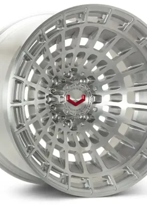 Exclusive Vossen LCX-04 24x14 - 6x135 - ET15 - Deep - 87.1 - Brushed Gloss Clear Wheel